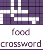 Food vocabulary crossword